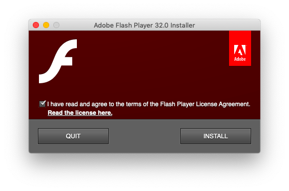 Download flash update mac